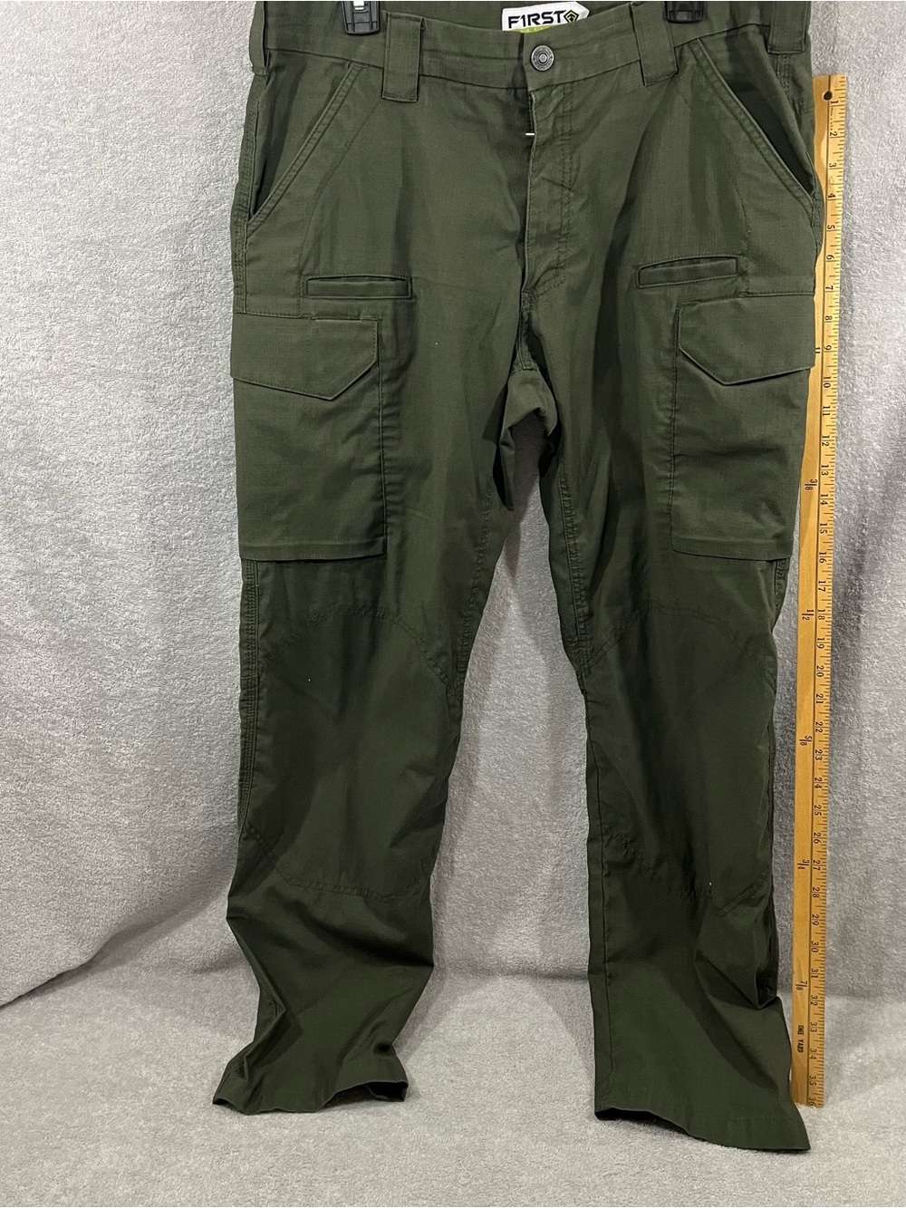 First Tactical Men's OD Green V2 Tactical Pant w/ Teflon Cargo 36x32